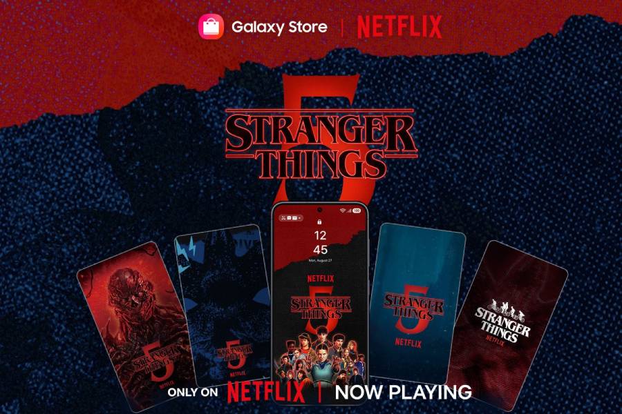 Sumérgete en el Upside Down: Samsung y Netflix ofrecen un tema exclusivo de “Stranger Things” para Galaxy