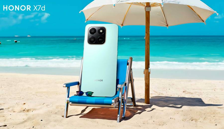 Tu aliado este verano: ¿por qué la batería del HONOR X7d es clave en un día de playa?