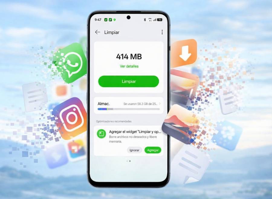 ¿Sin espacio para guardar más archivos_ Cómo gestionar y optimizar el almacenamiento de tu smartphone OPPO