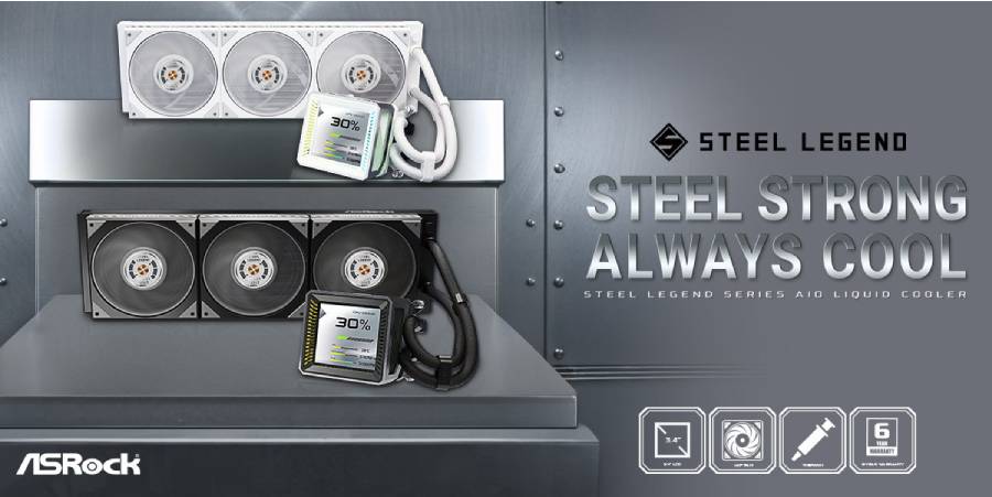 ASRock lanza su línea de refrigeración líquida AIO de nueva generación