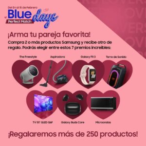 Celebra San Valentín con tu match perfecto: aprovecha los regalos exclusivos en Samsung
