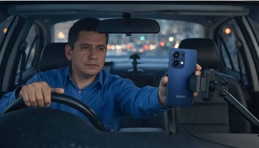 Conductores por aplicativo: más de 110 mil dependen del celular para operar OPPO