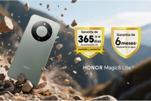 HONOR Magic8 Lite llega a Perú con dos garantías adicionales para beneficio de los usuarios