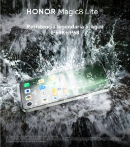 HONOR Magic8 Lite llegó a Perú: resistencia con récord Guinness y una batería diseñada para durar días