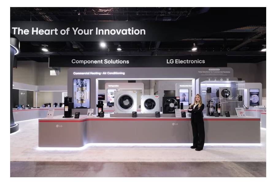 LG exhibe soluciones de HVAC y componentes clave de alta eficiencia en AHR Expo 2026