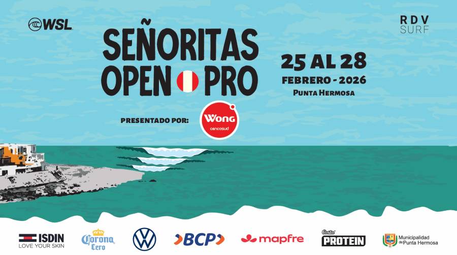 Volkswagen vuelve a las olas como sponsor oficial de Señoritas Open Pro 2026