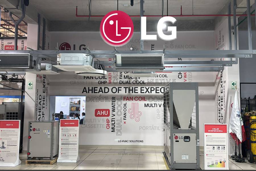 1,000 profesionales recibirán capacitación técnica y práctica en equipos de aire acondicionado LG