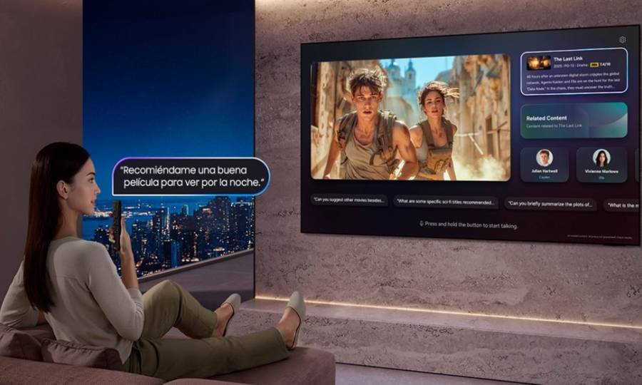 Conectividad más allá de la pantalla: Samsung transforma el televisor en el centro del ecosistema doméstico inteligente