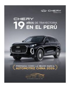 En medio de la llegada de nuevas marcas chinas, Chery Perú