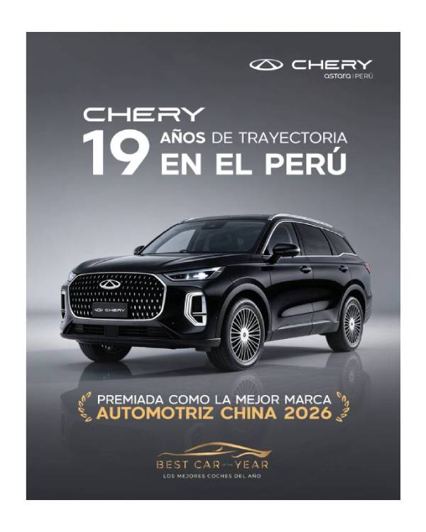 En medio de la llegada de nuevas marcas chinas, Chery Perú