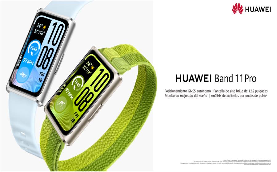 HUAWEI Band 11 Series: tecnología, diseño y bienestar en una pulsera pensada para tu ritmo diario