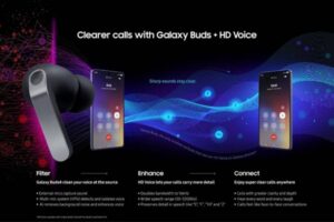 La serie Galaxy Buds4 eleva la claridad de las llamadas con HD Voice
