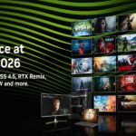 NVIDIA presenta novedades en la GDC 2026, incluyendo DLSS 4.5 Dynamic Multi Frame Generation, nuevas integraciones de juegos con RTX y actualizaciones de GeForce NOW