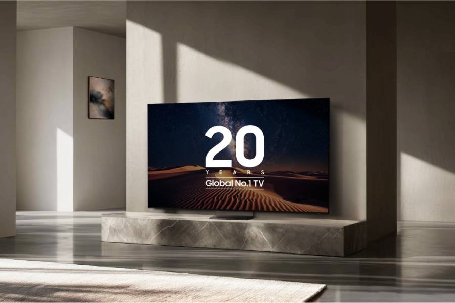 Samsung cumple 20 años consecutivos como la marca de televisores número 1 del mundo