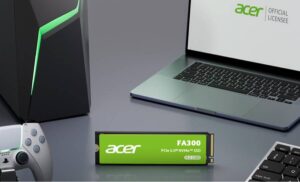 BIWIN presentó su SSD Acer FA300 con interfaz PCIe Gen5 y velocidades de hasta 11.000 MB/s