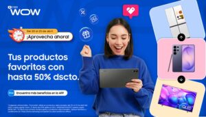 Cyber Wow: Samsung Perú ofrece descuentos de hasta 50% en sus mejores productos con beneficios exclusivos