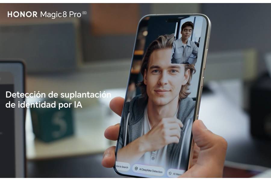 Deepfakes y clonación de voz nunca más: HONOR Magic8 Pro refuerza la seguridad digital con IA