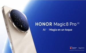 Llegó a Perú el HONOR Magic8 Pro con telefoto ultra nocturno de 200MP y batería de 7100mAh