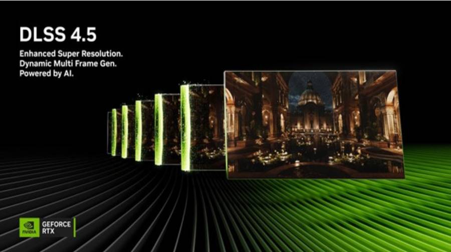 NVIDIA DLSS 4.5 con Dynamic Multi Frame Generation y Multi Frame Generation 6X ya se encuentran disponibles