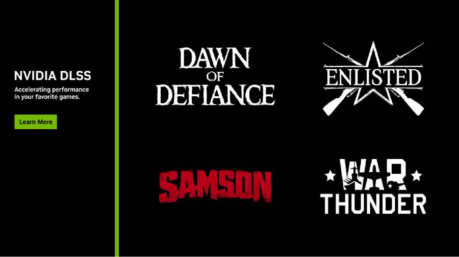 NVIDIA: Las actualizaciones de DLSS 4.5 ya están disponibles en War Thunder, Enlisted y Dawn of Defiance