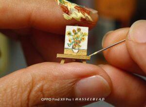 OPPO Día Mundial del Arte_ la artista peruana Ana Sofía Casaverde comparte cinco tips para capturar la belleza en miniatura
