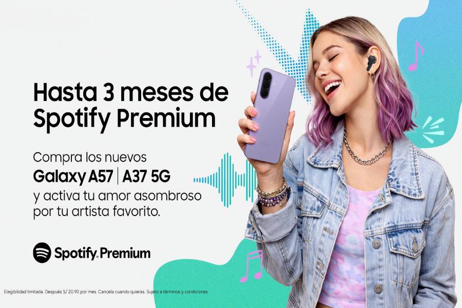 Samsung anuncia alianza con Spotify para desbloquear tu amor alucinante por la música con la nueva serie Galaxy A