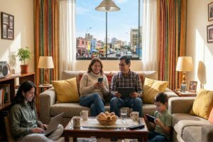 ¿Cuántos megas necesitas realmente en casa? Guía para elegir la velocidad de internet según el uso familiar Claro
