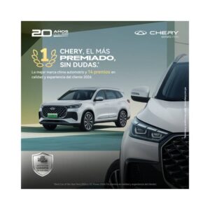 Chery marca un récord histórico global con 14 premios y refuerza la confianza de los peruanos tras casi 20 años en el país