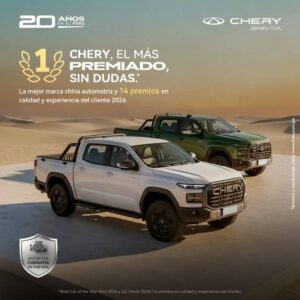 Chery marca un récord histórico global con 14 premios y refuerza la confianza de los peruanos tras casi 20 años en el país