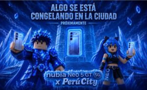 Disfruta Peru City en Roblox al máximo: 5 características que necesita tu celular Nubia