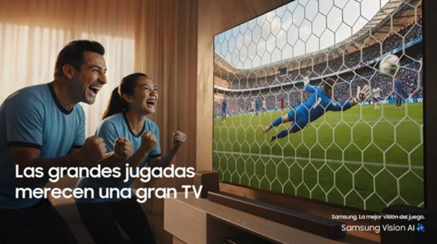 El fútbol impulsa la demanda de pantallas de gran formato y redefine la experiencia de entretenimiento en 2026