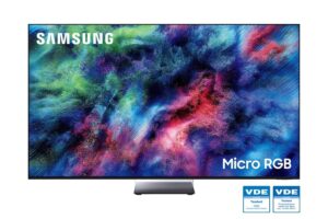 El televisor Micro RGB de Samsung recibe las certificaciones Safety for Eyes y Circadian Rhythm Display de VDE
