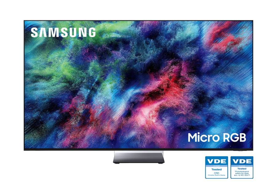 El televisor Micro RGB de Samsung recibe las certificaciones Safety for Eyes y Circadian Rhythm Display de VDE