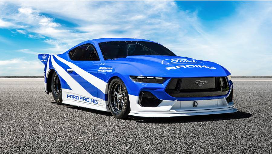 Ford Mustang Cobra Jet 2200 es el récord mundial de cuarto de milla para eléctricos