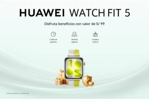 Huawei presenta la WATCH FIT 5 Series: una audaz fusión de salud, fitness y estilo