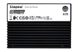 Kingston impulsa almacenamiento para centros de datos con nueva capacidad para SSD empresarial: hasta 30,72 TB de capacidad