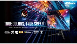 Performance y calidad visual: ASRock lanzó monitor para gaming de 400 Hz con panel IPS 2K
