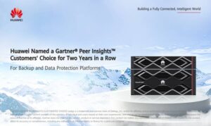 Por segundo año consecutivo, Huawei recibe reconocimiento de Gartner Peer Insights