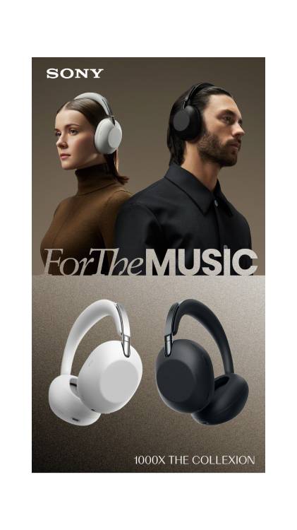 Sony revela 1000x THE COLLEXION, que unen el sonido emblemático con un diseño refinado