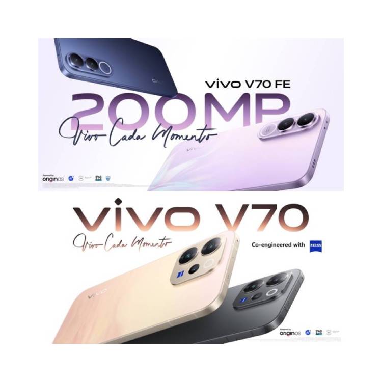 vivo lanza en Perú la serie V70 con innovación fotográfica para capturar cada momento