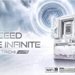 ASRock, empresa de tecnología, presentó su nuevo motherboard X870E Taichi White