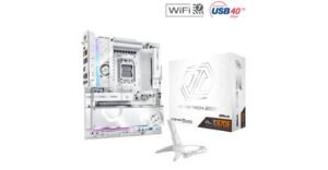 ASRock presentó su nuevo motherboard X870E Taichi White