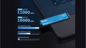 Biwin presenta el SSD M560 con interfaz PCIe Gen5 y velocidades de hasta 11.000 MB/s
