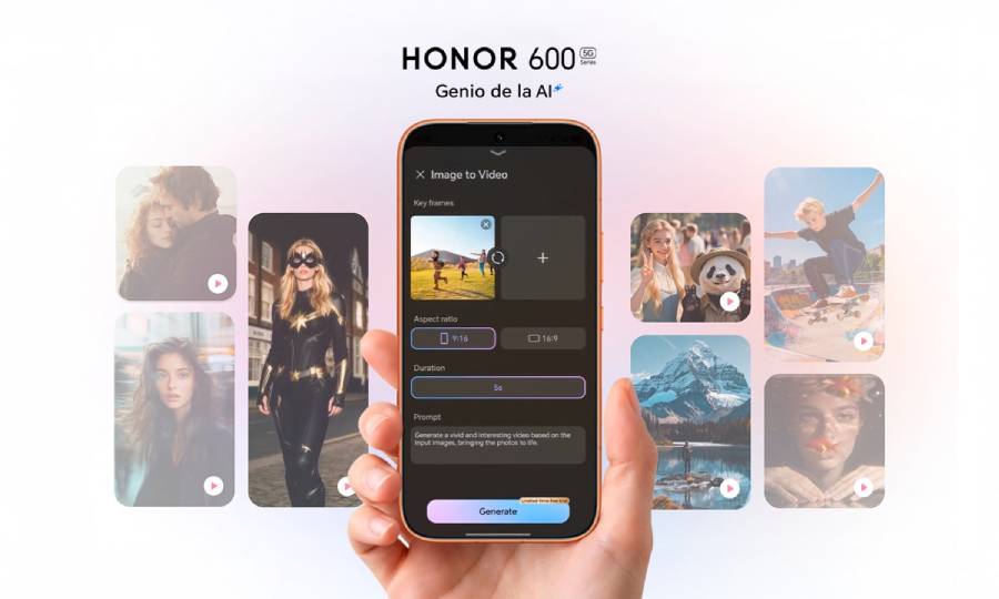 Descubre cómo dar vida a tus fotos con Imagen a video AI 2.0 de la Serie HONOR 600