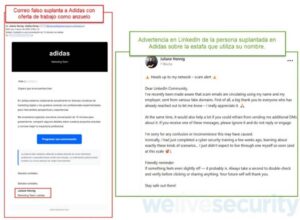 Falsas ofertas laborales suplantan a grandes empresas para robar datos personales en Latinoamérica ESET