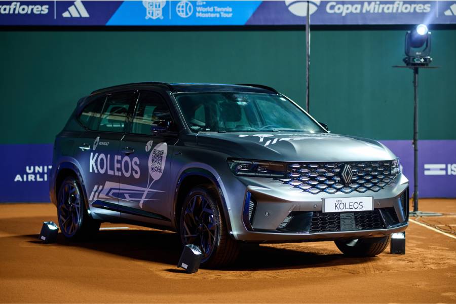 Renault Perú reafirmó su posicionamiento premium en el tenis internacional durante la “Copa Miraflores MT1000”