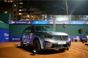 Renault Perú reafirmó su posicionamiento premium en el tenis internacional durante la “Copa Miraflores MT1000”