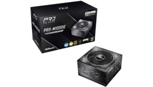 ASRock lanzó su nueva línea PRO de fuentes de alimentación modulares