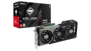 ASRock presentó su placa de video AMD Radeon RX 9070 GRE Steel Legend Dark 12GB OC