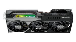 ASRock presentó su placa de video AMD Radeon RX 9070 GRE Steel Legend Dark 12GB OC